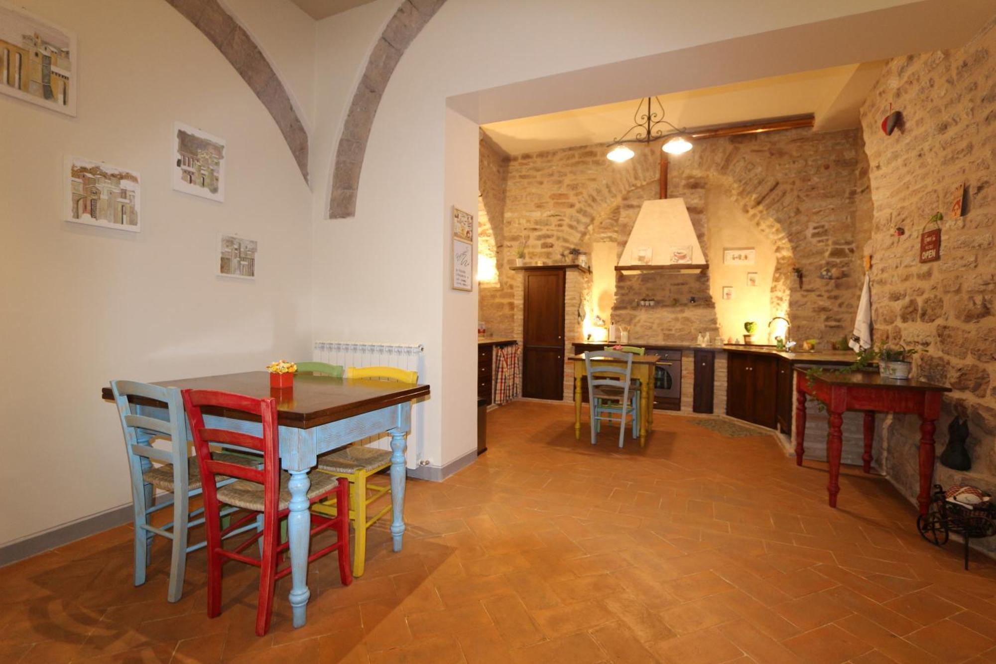 La Casina Colorata Hotell Assisi Eksteriør bilde